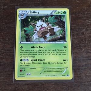 Pokemon Shiftry # XY23 Cosmos Holo - XY Black Star Promo  Card